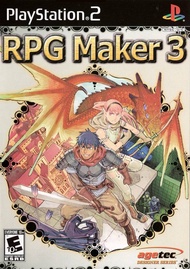 RPG Maker 3 (USA) PS2  แผ่นไรท์ เกมps2 แผ่นเกมเพล2 เกมps2