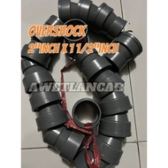 Pvc over shock2 chubby inch x 1 1/2 quarter inch