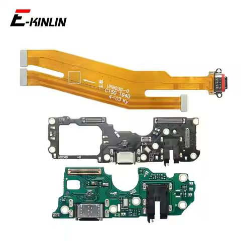 Charger USB Dock Charging Dock Port Board With Mic Flex Cable For OPPO K1 K3 K5 K7 K7x K9 Pro K9s K1