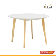 Jo ELLE - Hector 1.05 Diameter Dining Table/ Solid Wood Round Table
