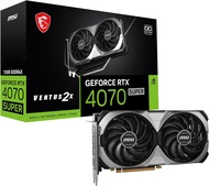 MSI GeForce RTX 4070 SUPER 12G VENTUS 2X OC Graphics Card