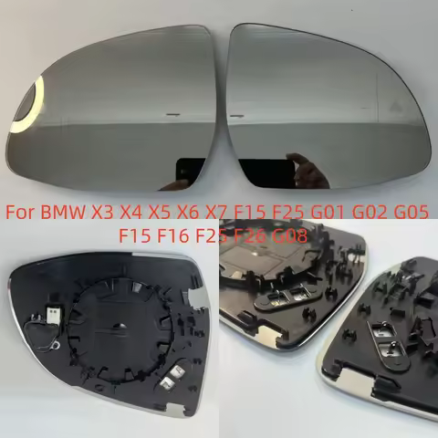 For BMW X3 X4 X5 X6 X7 F15 F25 G01 G02 G05 F15 F16 F25 F26 G08 rearview auto replace Blind spot BSM