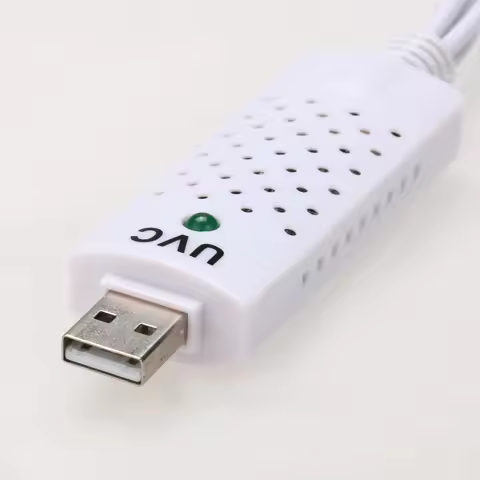 USB 2.0 Video Capture Card DVD Audio Capture Adapter Card USB Audio Video Converter for Windows Capt
