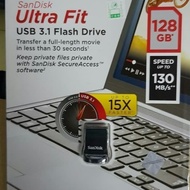 Sandisk Ultra Fit Usb 3.1 Flashdisk 128gb cz430 / usb 128g sandisk