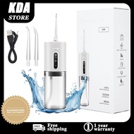 (1 year warranty)Electric dental irrigator，Rechargeable Oral Irrigator，280ML，3 Modes Pulse Water Jet