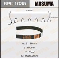 General Belt for Audi Q3, A3 1.5 20+ LEXUS ES, RX, TOYOTA CAMRY (6PK-1035)