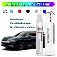 Specially Paint Pen / Car Paint Repair Pen For BYD Han 2022 2023 Paint Fixer Repair Touch Up Paint Accessories Black White Red Blue Green