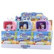 Box 6 Dip Model Toys With Lights TV Channel My Melody Luminous Cinnamoroll Kuromi Random