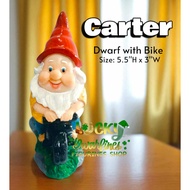 LD CARTER DWARF - dwarf with bike