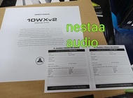 Subwoofer 10" JL Audio 10w0v3 / 10 w0v3 USA Technology