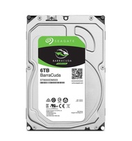 6 TB 3.5 INCH HDD (ฮาร์ดดิสก์ 3.5 นิ้ว) SEAGATE BARRACUDA - 5400RPM SATA3 (ST6000DM003)