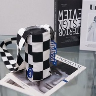 checkerboard side-bag 【oreo】