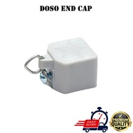 DOSO SUPER END CAP CURTAIN TRACK RAIL PENUTUP ACCESSORIES (PRICE FOR 1PC)