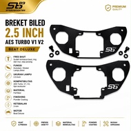 AES Turbo Experience V1 V2 Biled Bracket For BEAT 2.5 Inchdeluxe 3mm Thickness