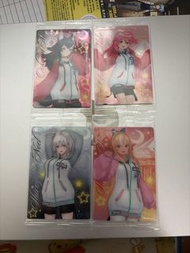 Hololive 威化餅收藏卡 さくらみこ　白銀ノエル　大神ミオ　不知火フレア