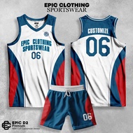 EPIC D2- JERSEY - PERSONALIZE TEAM -NAME AND NUMBER - EPIC CLOTHING STREETWEAR