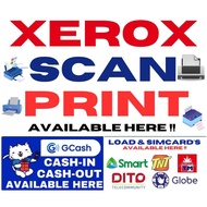 XEROX SCAN PRINT LOAD SIGNAGES A4 SIZE