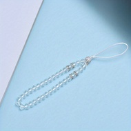 Fashion Crystal Beads Mobile Phone Lanyard - Anti-slip Chain for Small Phones