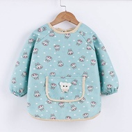 Children's Gown Baby Outerwear Winter Stain-Resistant Thickened Bib Toddler Cover Gown RllX