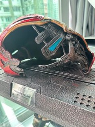Avengers Endgame  1:1 Iron Man Mark 50 helmet Limited edition 鋼鐵俠戰損頭盔可發光 有聲 連盒（Beast Kindgom) 1121/3
