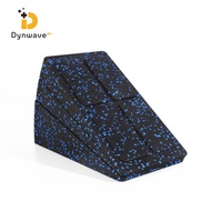 Dynwave Foam Incline Wedge Non-Slip Calf Board Lightweight Squat Wedge Board for Athletes, Runners, 