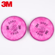 3M.หน้ากากป้องกันฝุ่น งานเชื่อม ฟูมโลหะ รุ่น 7502+(กรอง 2097 หรือ 2091) ส่งสินค้าจากไทย🇹🇭