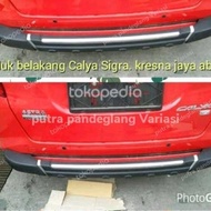 Tanduk bemper pengaman belakang mobil Toyota calya sigra