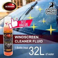 Autosol Windscreen Cleaner Concentrate 1:100 32ml Washer Fluid