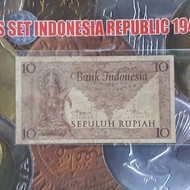 Uang Kuno Langka Indonesia Set Seri Budaya 10 Rupiah 1952