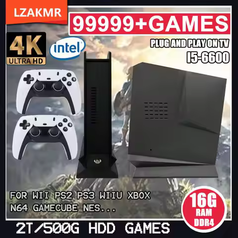 Batocera and Windows 11 Retro Game Box G3 Pro with 16GB RAM and 2TB HDD, featuring over 99,999 games