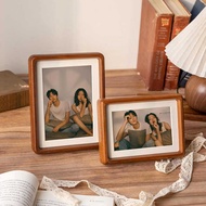 [in stock] Solid wood photo frame empty frame for tabletop display diy6Inch7Inch8Inch10Photo printin