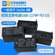 Omron G6B Series Electromagnetic Relay G6B-1114P 1174P 2214P 2114P-US DC5V12V 24V FD-US Constantly O