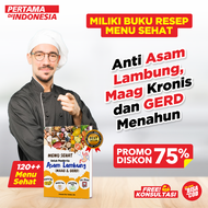 Buku Resep Makanan Menu Sehat & Lezat Untuk Penderita Asam Lambung