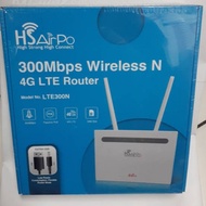 HSAIRPO LTE300N WIRELESS N 4G LTE ROUTER