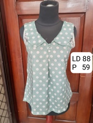 Polkadot Top - preloved