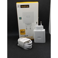 CHARGER CASAN REALME USB Type C 45W/ 80W Original 100% Super Dart