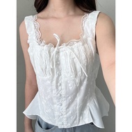 Celeste Top | Milkmaid Top | Lace top | Embroidery Top | Coquette Top | Summer Top | Women's Tops