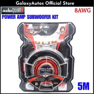 Audio Quart Power Amplifier Subwoofer Kit 5 Meter