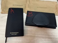 Burberry long wallet 長銀包 皮 黑色 leather
