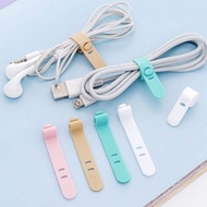 PENGIKAT PENGAIT KABEL HEADSET POLOS WARNA / KARET KAIT HP001 - AKSESORIS HP HANDPHONE SMARTPHONE APPLE IPHONE SAMSUNG DLL IKAT KLIP PENGGULUNG CABLE CHARGER USB HANSFREE PENJEPIT CLIP BAGUS TERLARIS MURAH