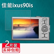 [Ready Stock] Suitable for Canon ixus90is Camera Tempered Film Canon ixus1100hs Screen Protector CCD