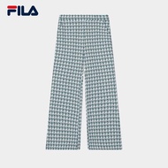 FILA CORE WHITE LINE EMERALD Women's Knit Pants in Full Print