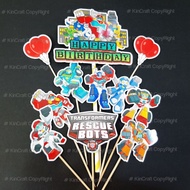 [Hot Item] Cake Topper - Transformers Rescue Bots