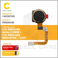 Fingerprint Finger Button Sensor Flex Cable Ribbon Compatible For REALME C15