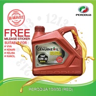 ORIGINAL PERODUA MINERAL 10W30 3L VIVA KANCIL KELISA KENARI MYVI 1.0 OLD ENGINE OIL 10W-30 10W 30
