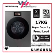 Samsung 17 kg Bespoke AI™ Front‑Load Dryer DV90F17CDSFQ Hybrid Heat Pump