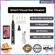 【SG LOCAL SELLER】 WiFi Otoscope 3.9mm Ear Cleaning Endoscope Visual Wireless Ear Inspection Camera 5-Axis APP Contral