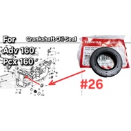 Honda Parts | Adv160/Pcx160 Crankshaft Oil Seal (26x45x6) 91202-K40-F01