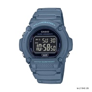 Casio Standard Digital นาฬิกาข้อมือผู้ชาย W-219H-1A W-219H-2A W-219H-8B