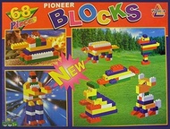 READY STOCK!! 68pcs Pioneer Lego Building Block